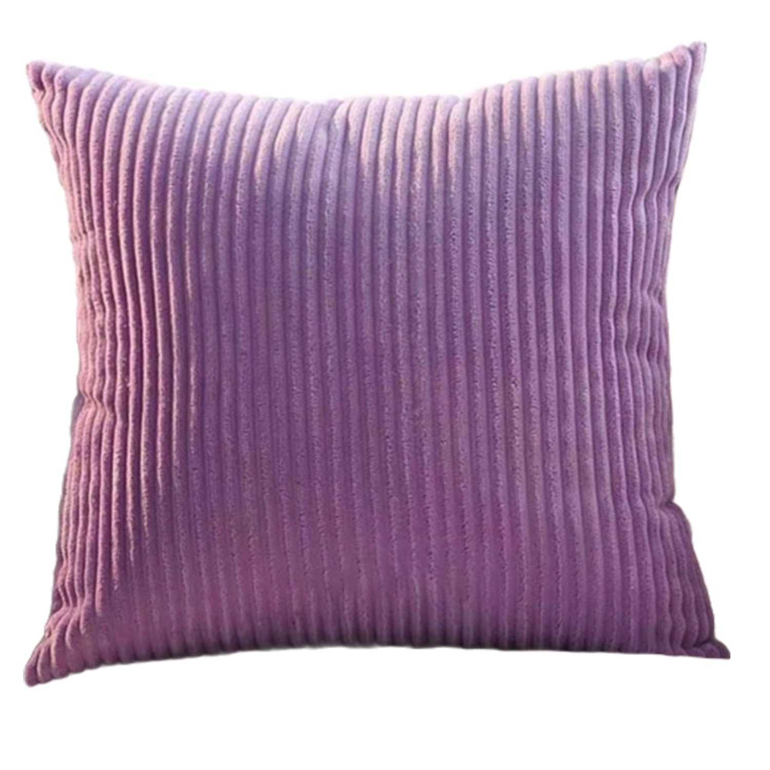 Miecoae Corduroy Soft Decorative Square Rectangle Throw Pillow Cover 60x60 50x70 80x80 cm Cushion Covers Pillowcase, Home Decorations for Sofa Couch Bed Chair(Q16,2pcs 80x80cm)