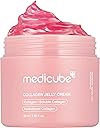 medicube Collagen Jelly Cream- Niacinamide & Freeze-Dried Hydrolyzed Collagen - Boosts skin's barrier hydration and gives 24h Glow & Lifted Look - Korean skincare (1.69 Fl Oz (Pack of 1))