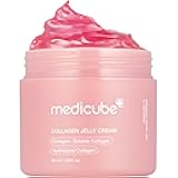 Collagen Jelly Cream- Niacinamide & Freeze-Dried Hydrolyzed Collagen - Boosts skin's barrier hydration and gives 24h Glow & Lifted Look - Korean skincare (1.69 Fl Oz (Pack of 1))