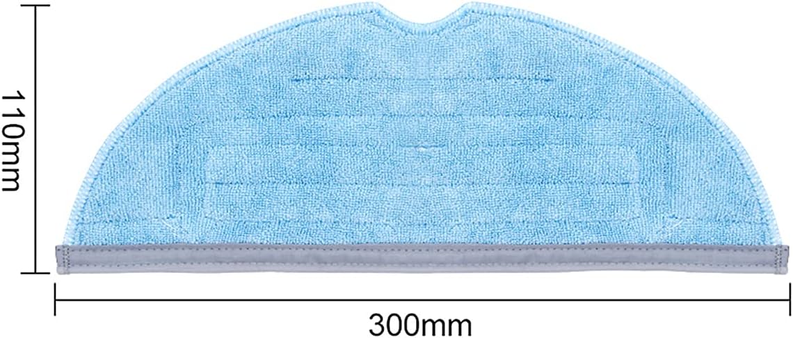 8 Pcs Mop Cloth Pads Replacement for Xiaomi Roborock S7 T7S T7 Plus Vacuum Cleaner Parts