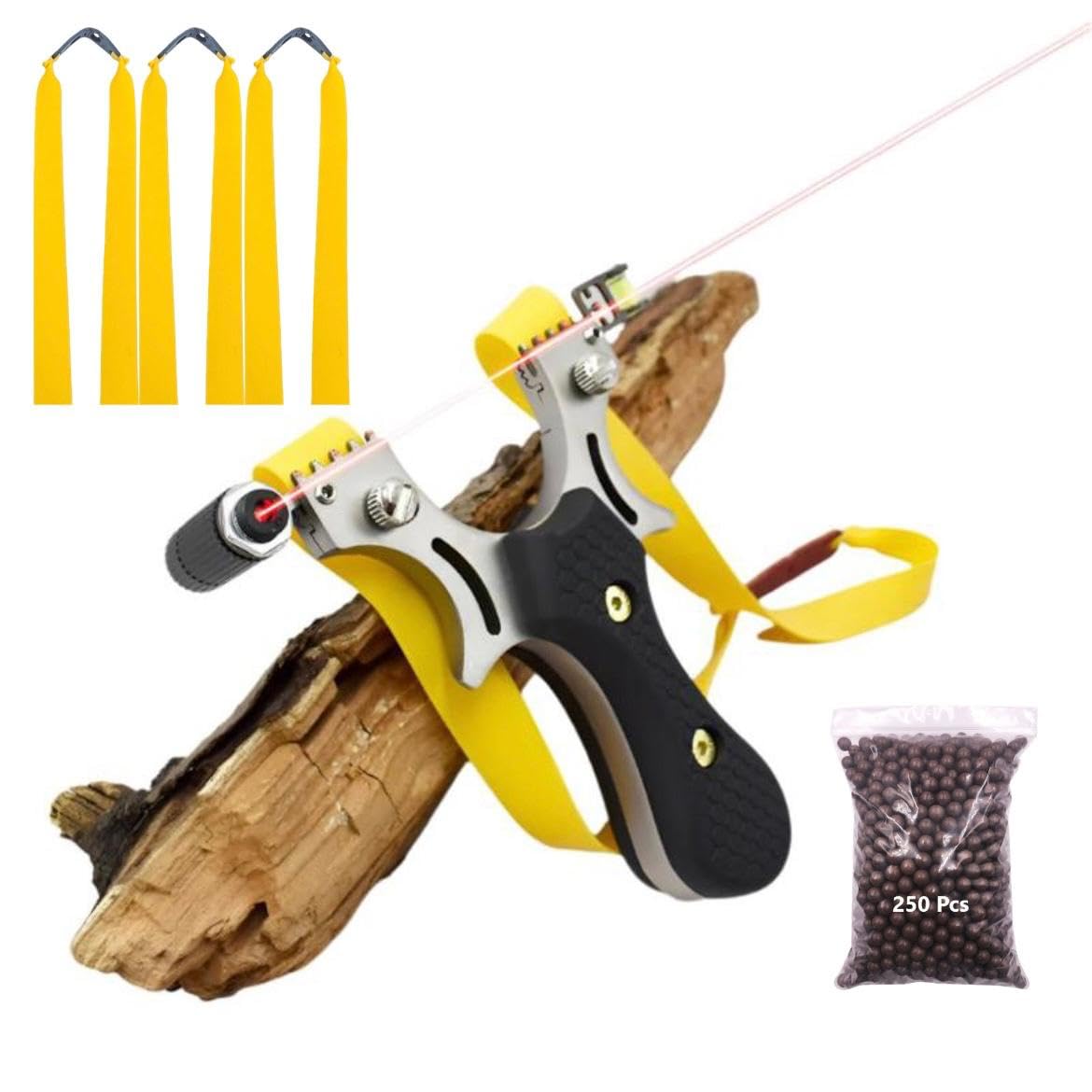 Marksman® Premium Laser Slingshot Resin Handheld Toy Catapult for Outdoor Toys & Games, Sports & Outdoor Toy