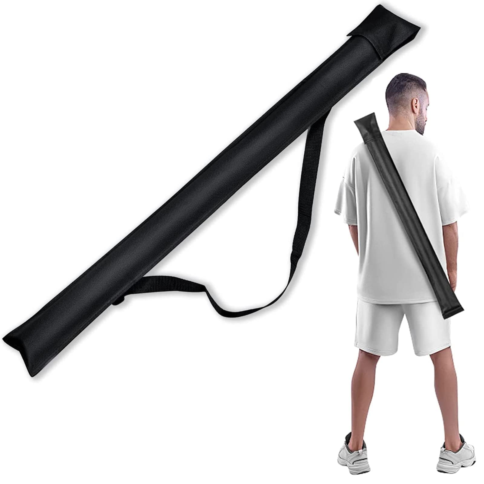 Pool Cue Holder, Billiard Cue Bag, Portable Pool Cue Bag, Snooker Cue Bag, Lightweight Portable Snooker Sticks Storage Bag, Billiard Stick Storage Carrying Case for 1/2 Snooker Billiard Stick Rod