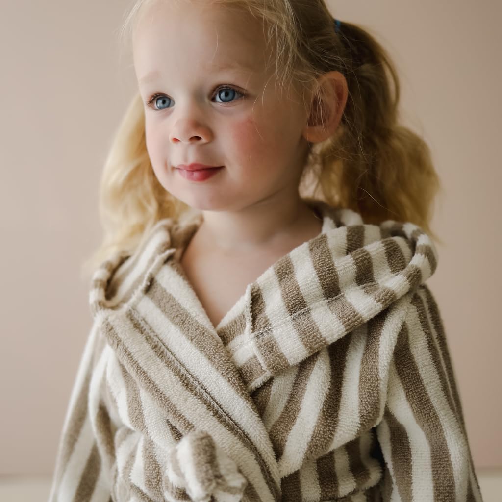 snuggle me Organic Premium Toddler Bathrobe, 2-4 Years