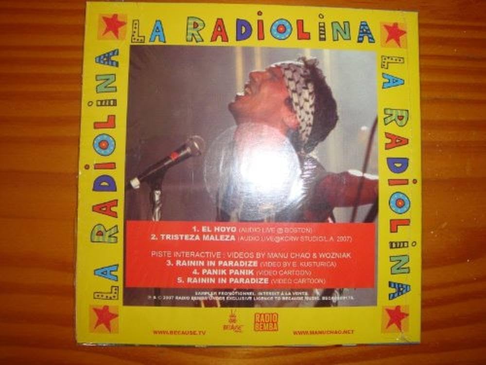 仏2LP Manu Chao La Radiolina Bec5161609 Because Music /00520 La Radiolina: Manu Chao: Amazon.it: CD e Vinili}