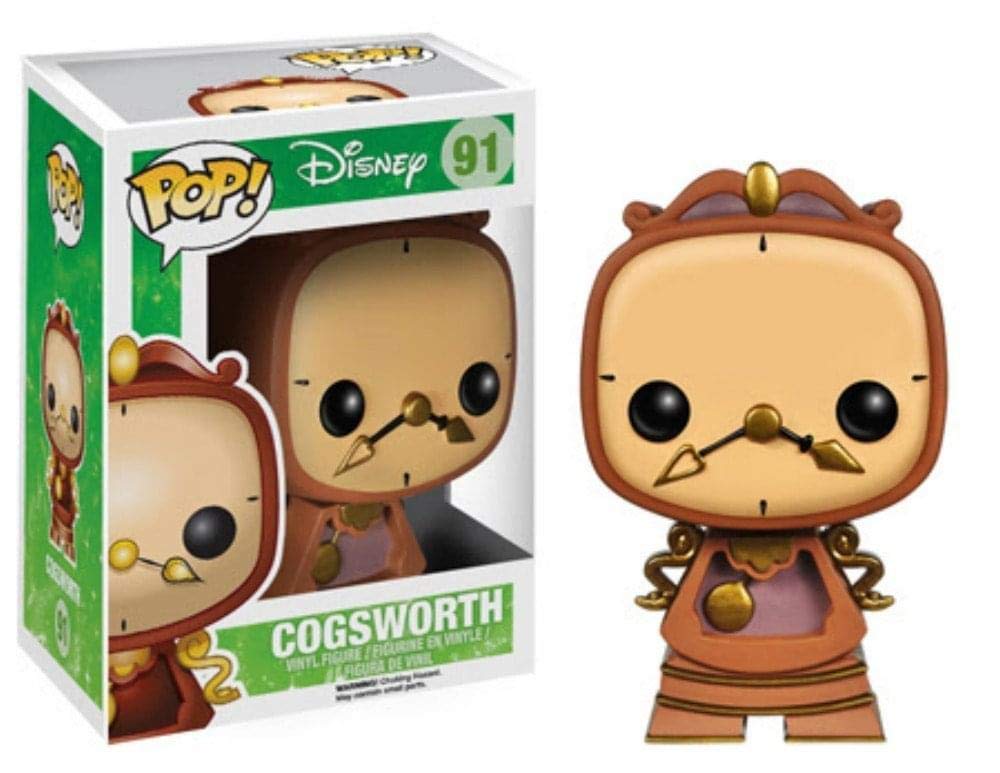 Funko POP Disney: Cogsworth Action Figure