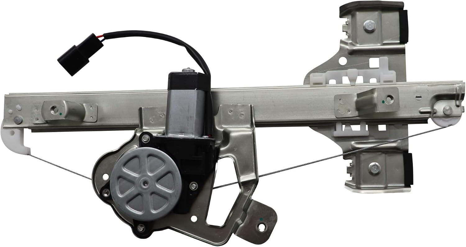 Royal Sun Rear Left Driver Side Door Power Window Regulator Assembly | Compatible with Hummer H3 H3T 2006-2010 Replace: 25861143 ,15165646, 741-202, 82254
