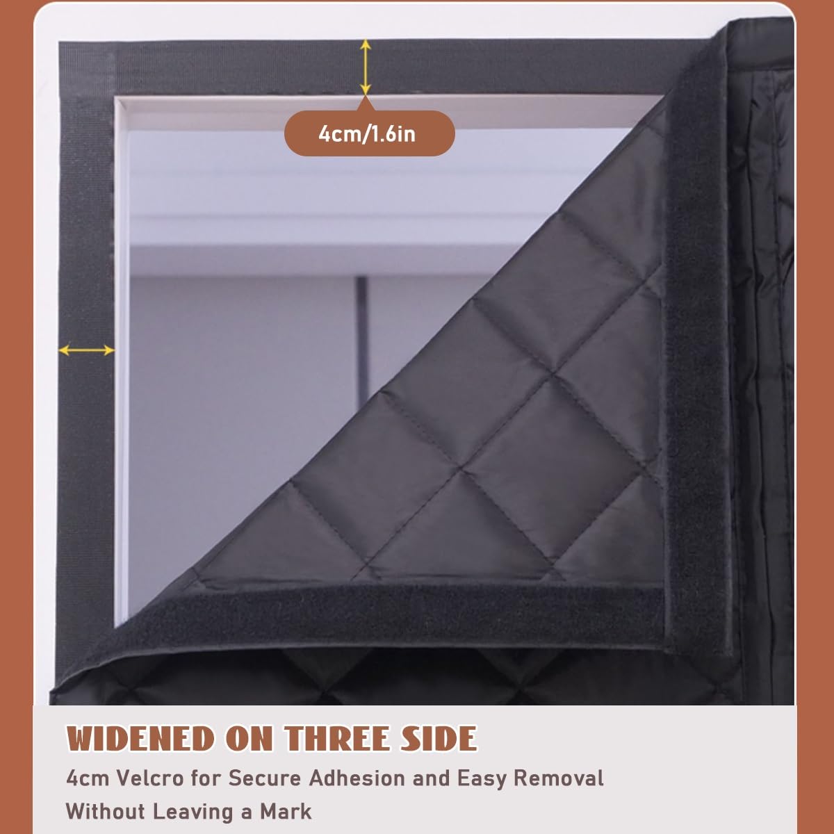Thermo Türvorhang Kälteschutz Magnet Wärmeschutzvorhang Für Türen Volle Größe Winddicht Thermovorhang Tür Gegen Kälte Und Hitzen Haustierfreundlich(Schwarz,140x200cm)