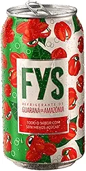 Pack 12 Refrigerante FYS Lata 350ml Sabores (350ml, 12x Guaraná da Amazônia)