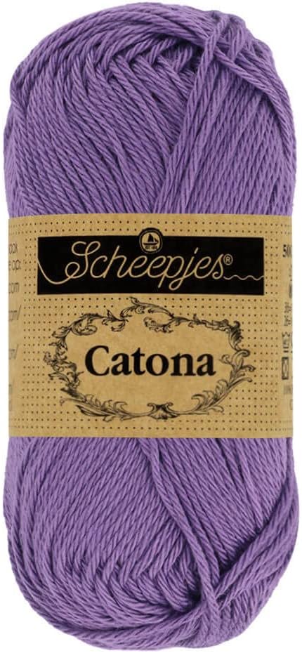 Catona Scheepjes Yarn 50gm Mercerized Cotton (113 Delphinium)