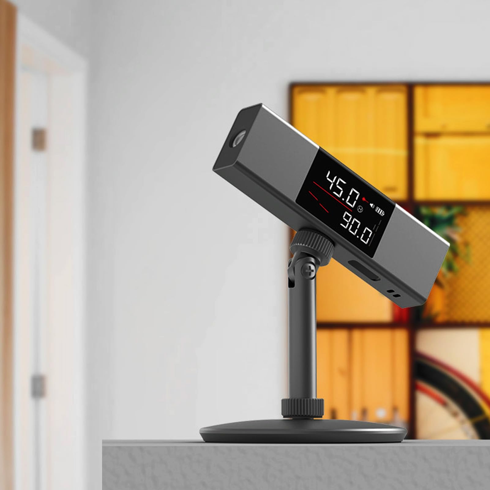 Zerodis Mini Télémètre Portable à Double avec écran LED, Mesure de Haute Précision, Plusieurs Modes de Fonctionnement, Lignes de Mesure Plus Claires, Mesure de Distance