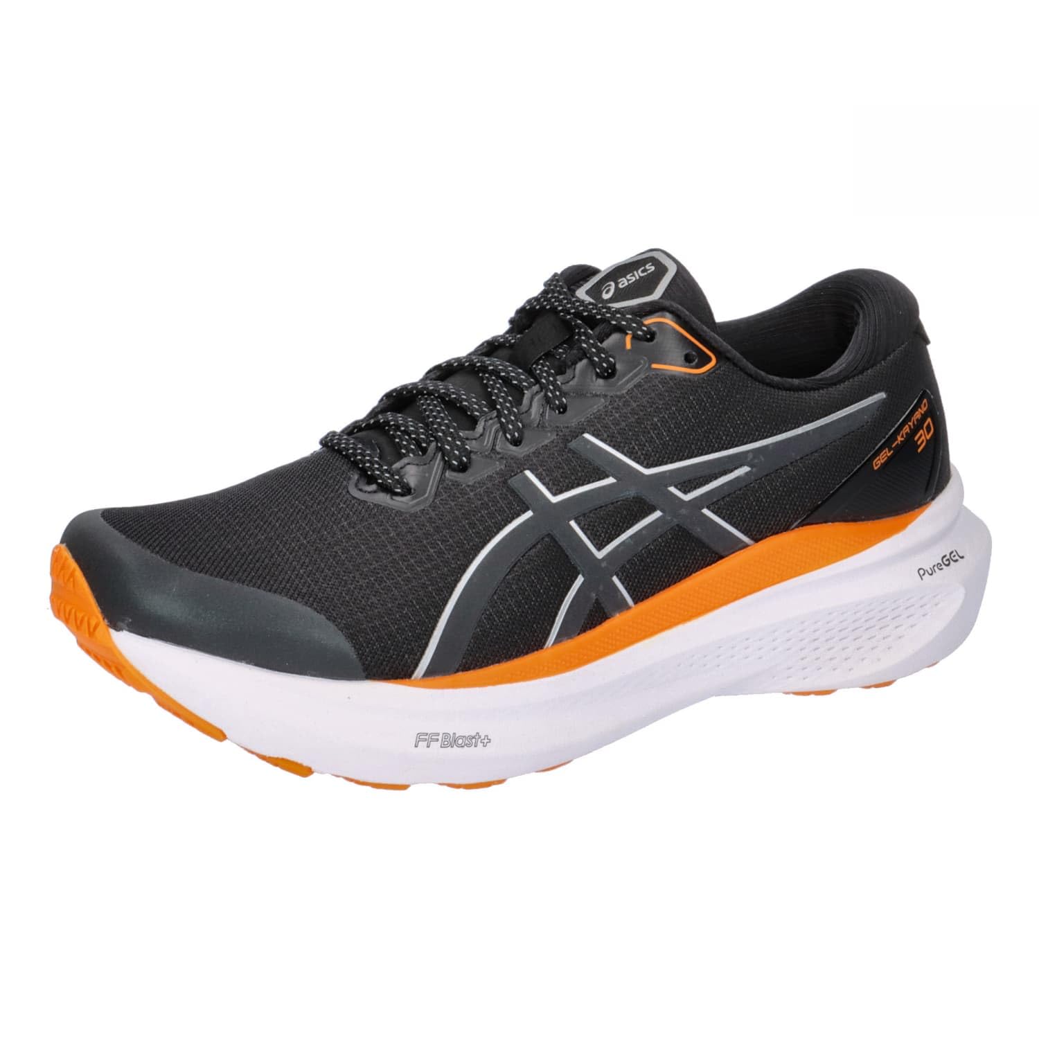 ASICS Kayano 30 Mujer Zapatos para Correr Negro Plata