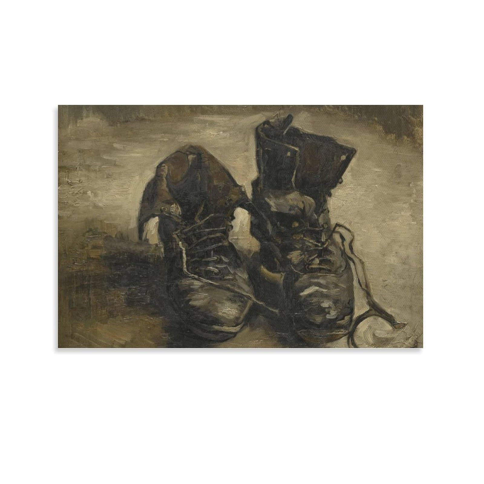 A Pair of Shoes by Vincent Van Gogh Wall Art Prints Poster Canvas Art Poster And Wall Art Picture Print Modern Family Decor Posters 16x24inch(40x60cm)