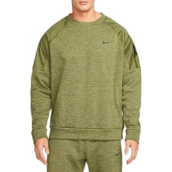 Amazon.com: Nike Men's Therma-FIT Fitness Crew Sweatshirt
