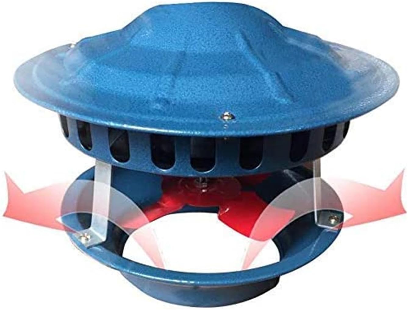 Chimney Smoke Sucker, Chimney Fan Fireplace-Air Fan Air Fan, Chimney-Bleed-to-Air-Air-Stone Exhaust Air Fan 80w-100w,60w,6 Leaves