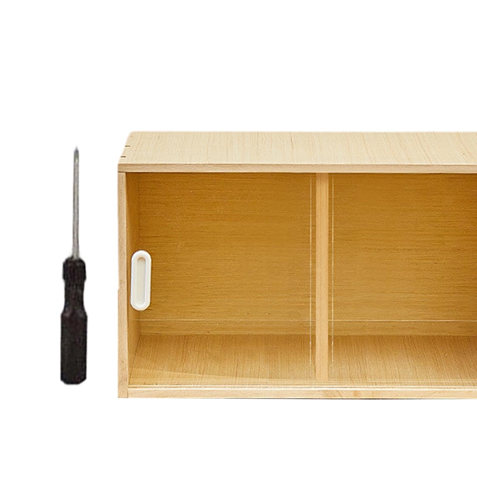Caja de Cría de, Nido Versátil Y Jaula para Hámster, Criadero Y Conejera para Animales Pequeños de Madera, Apilable Y Ligera para Codornices, 50cm