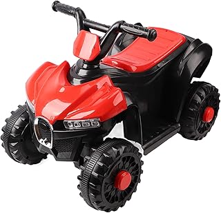 Children Car, US Plug 110‑240V 4 Wheel Ride On Truck Car Kids Ride Comfortable Seating Off Road for Kids Ride On Car Motorcycle Birthday
