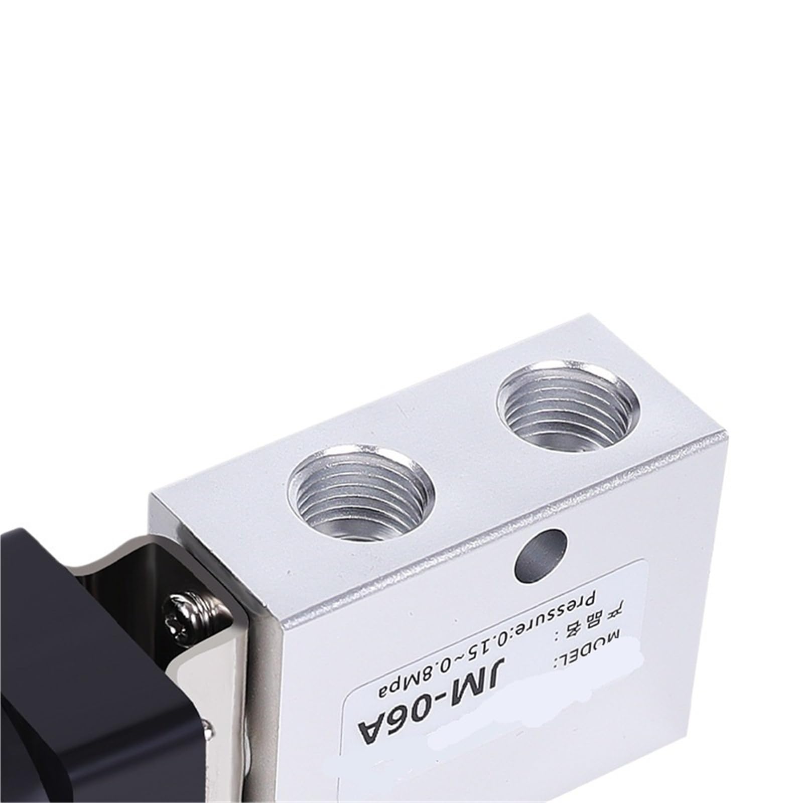 Vanne pneumatique 3 voies JM-06 pour stopper les fuites d'air