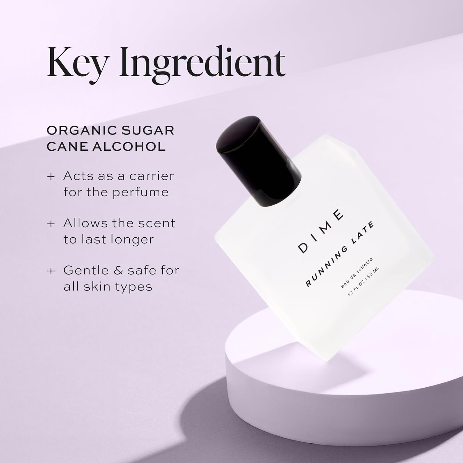 DIME Beauty Running Late Perfume, 1.7 oz / 50 ml - Image 4