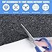 80 * 80 inch Inflatable Hot Tub Mat, Outdoor Indoor, Waterproof Slip-Proof Backing, Absorbent Spa Pool Ground Base Flooring Protector for Hot Tub