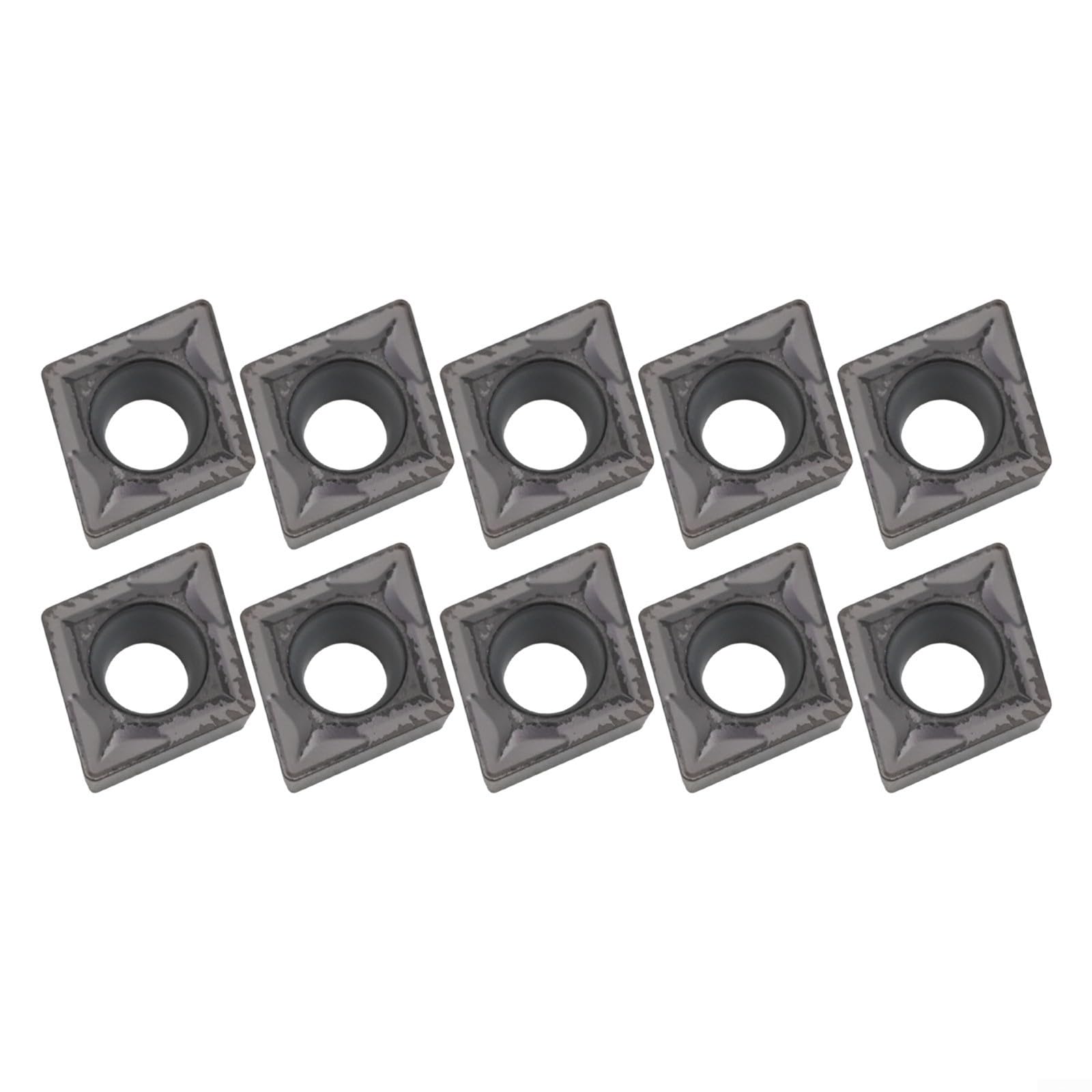 Lot de 10 inserts en carbure CCMT0602 avec 3 barres d'alésage en acier pour porte-outil de tournage S07K-SCLCR06 S10K-SCLCR06 S12M-SCLCR06 95 degrés Coupe à droite