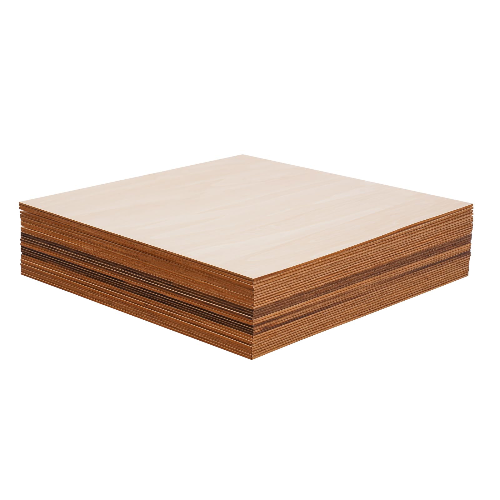 DAJAVE 18 stuks multiholaplaat 3 mm, 42 x 30 cm, houten platen om te knutselen, A3 multiplex spaanplaat, balsahout, multiplex voor decoratie, doe -het-zelf, brandschilderen, modelbouw