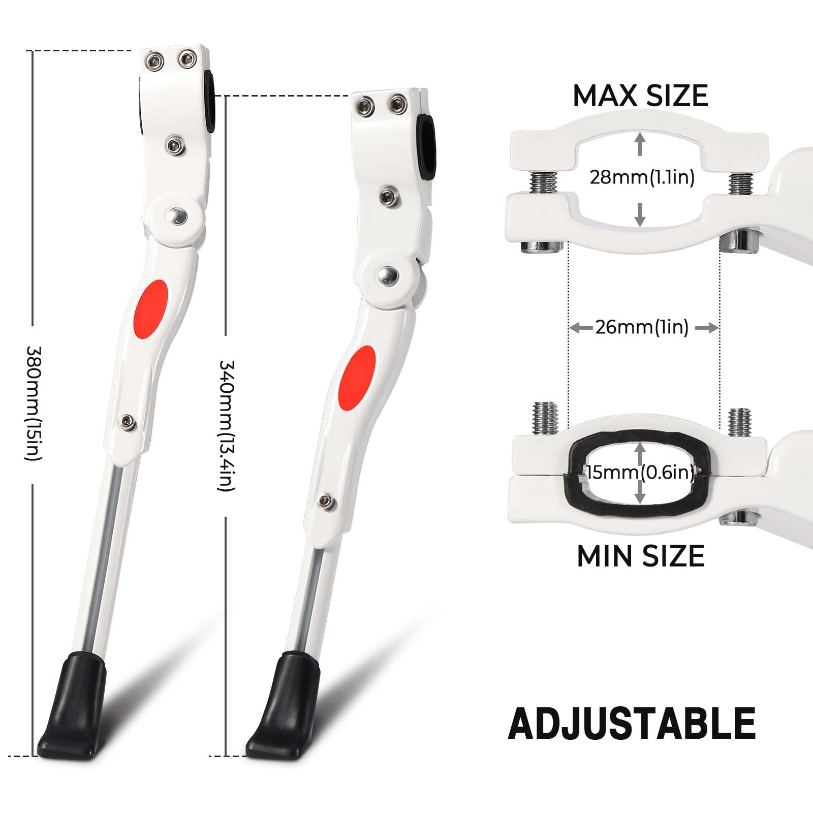 Cavalletto Bici 29 Pollici Mtb Cavalletto Per Bici Regolabile - In Lega Alluminio, Per Mountain Bike E Strada 24-27 Pollici Supporto Bicicletta Centrale - Foto 9