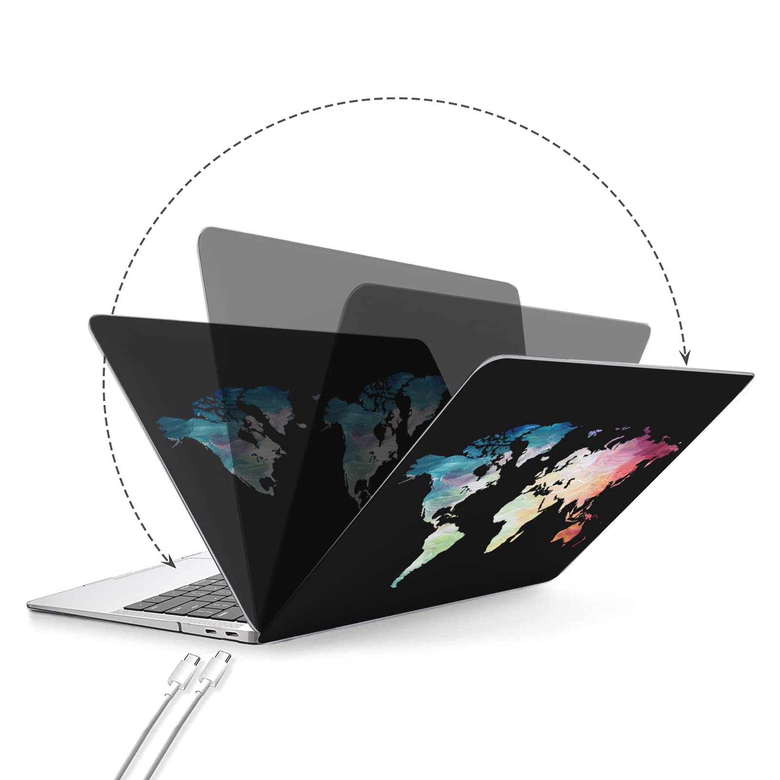 Amazon.co.jp: iLeadon MacBook Pro 13インチケース M2 2022、2021