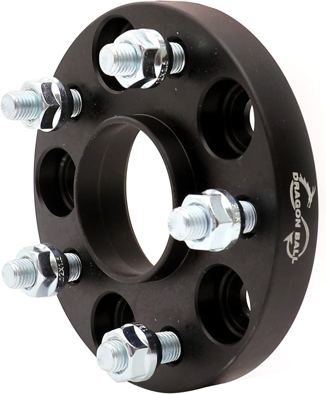 HICKS 5x4.5 Wheel Spacers 20mm Thick Wheel Spacer Adapters 64.1mm Hub Bore with M12x1.5 Studs fit for 2006-2022 Honda Civic, 1995-2022 Honda CR-V, 1998-2004 Honda Odyssey, Set of 4