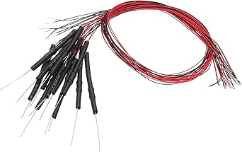 Amazon.com: PATIKIL 0603 Pre-Wired Micro LED, 12 Pcs 3-6V Pre-soldered ...