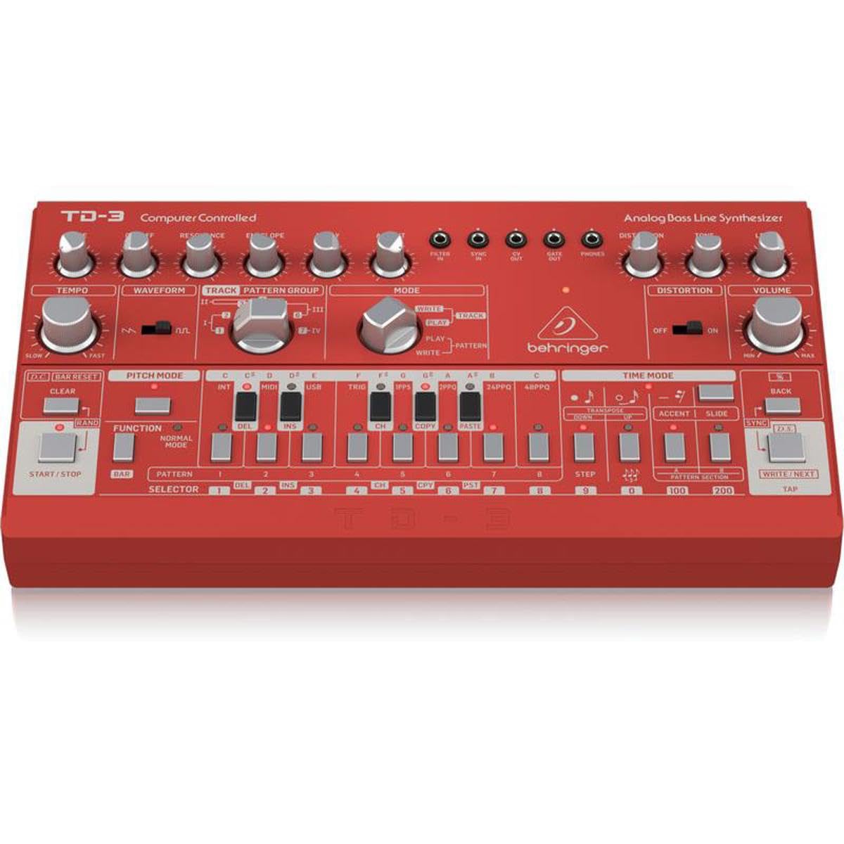 Amazon | Behringer TD-3-RD アナログベースラインシンセサイザー VCO