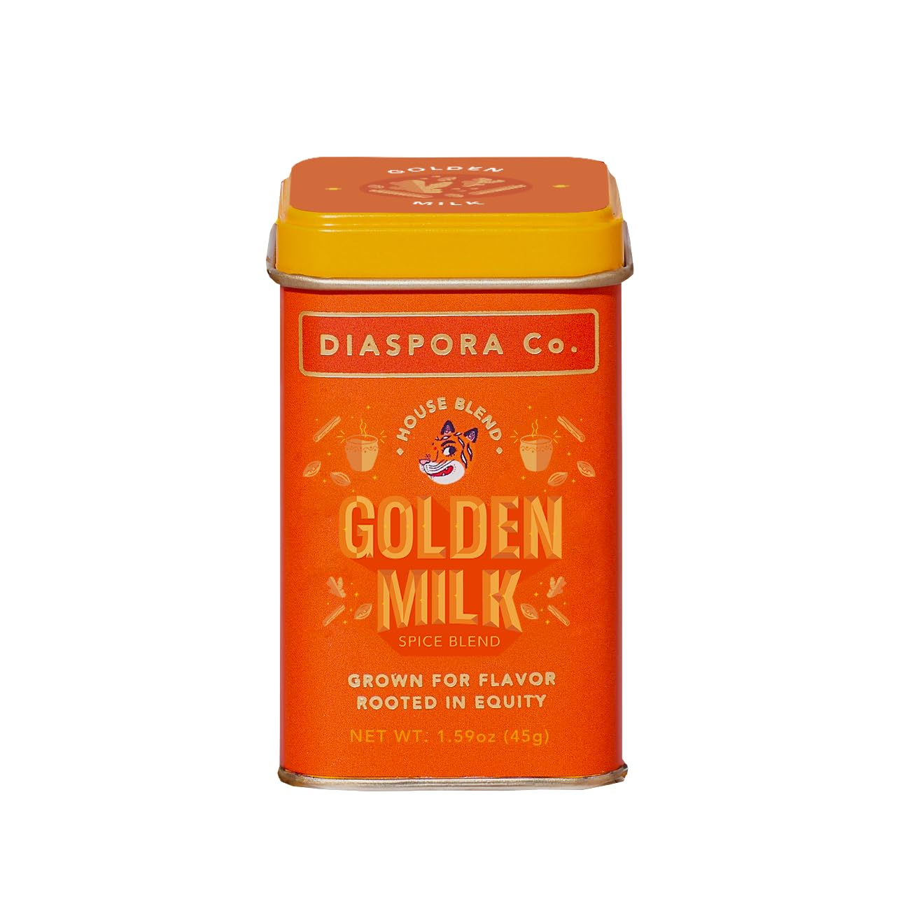 - Golden Milk Spice Blend | For Lattes & Baking | Made with Fresh, Single-Origin Spices | 45g Everyday Tin