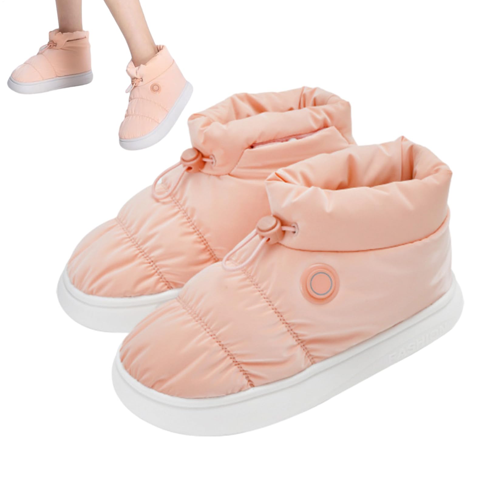 Scarpe scaldapiedi riscaldanti,Scarpe riscaldanti - Pantofole da casa | riscaldate elettriche traspiranti - riscaldate da uomo ricaricabili, scarpe termiche termiche per piedi, mantengono i piedi