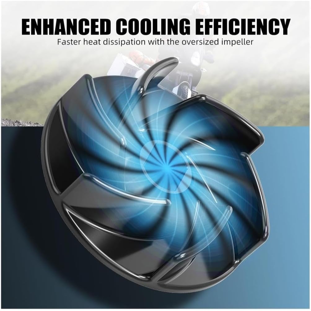 Water Pump Cooler Impeller Spacer Kit for KTM 950 Adventure 990 Adventure R S Super Duke Supermoto LC8 2002-2014(Black)