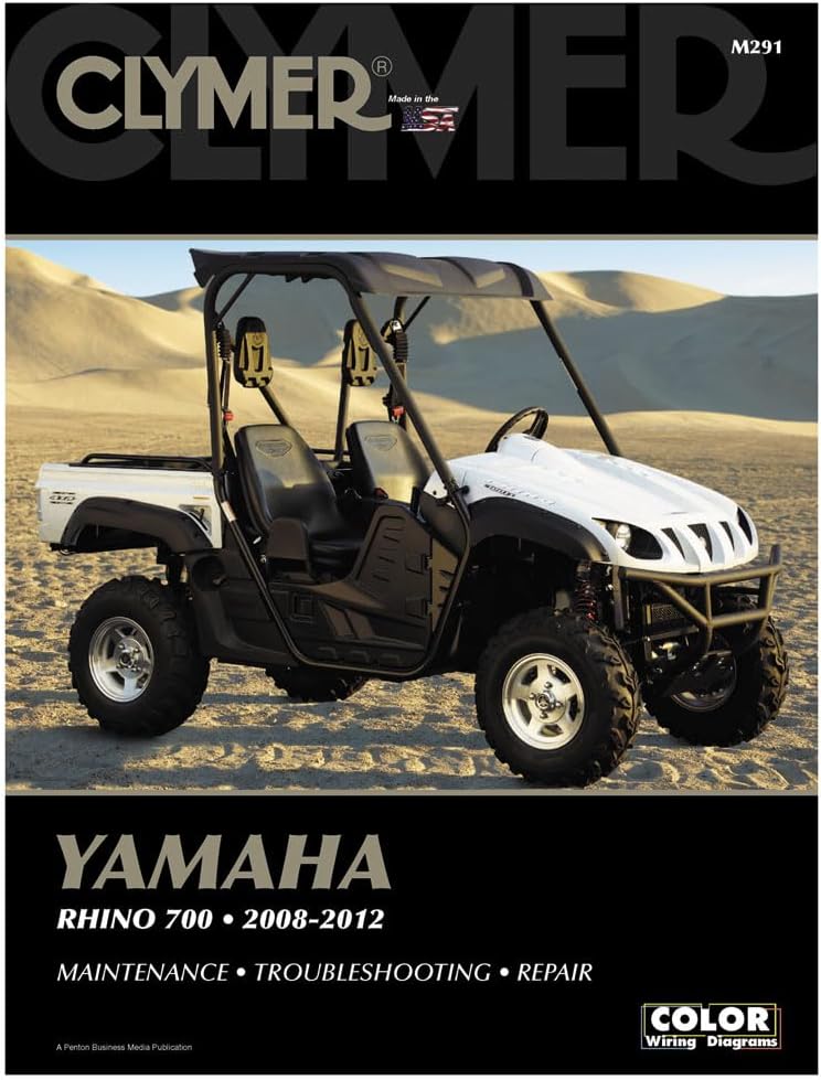 Clymer Repair Manuals for Yamaha RHINO 700 FI 4x4 Auto 2008-2009