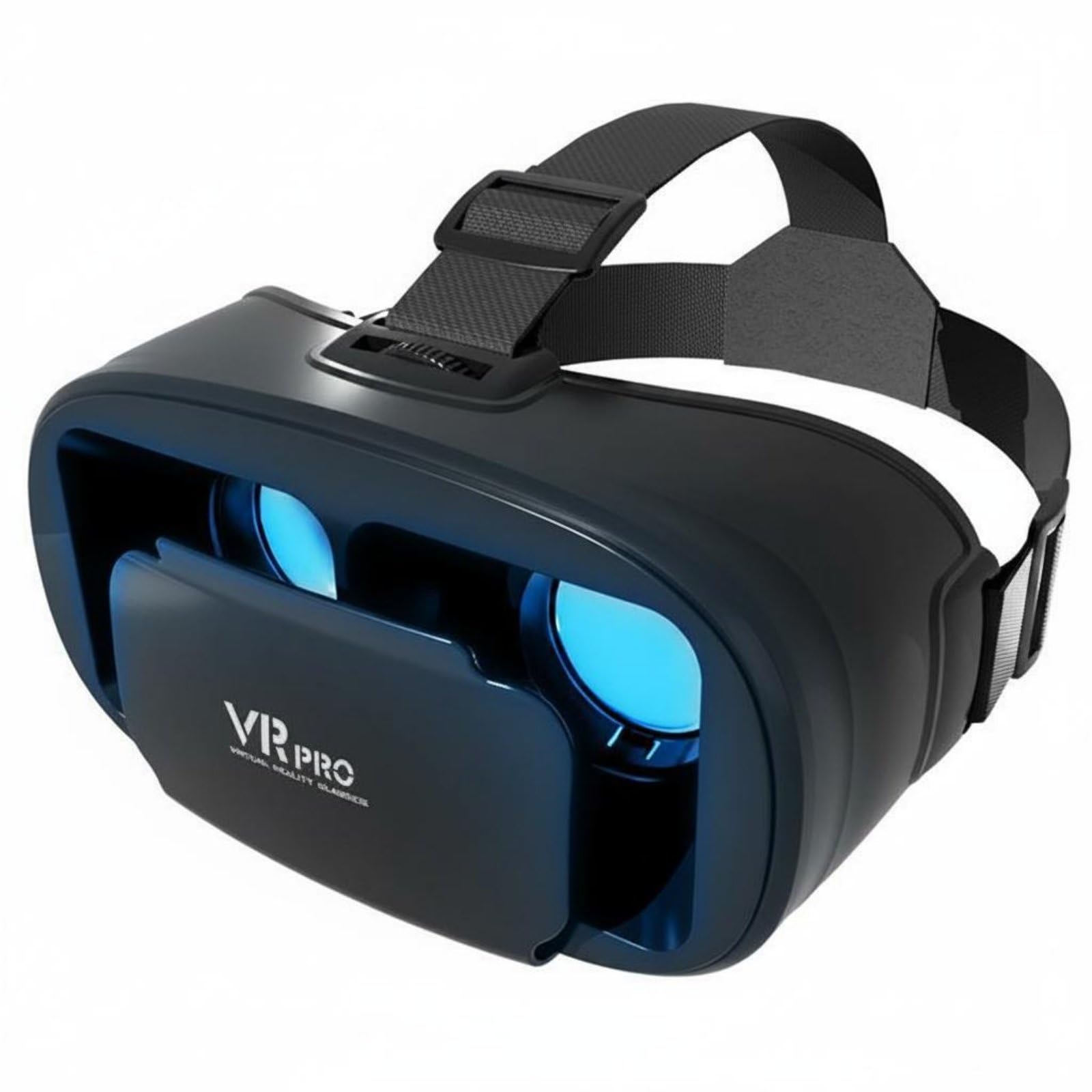 Immersive Viewing Mobile Vr Headset Wide Compatibility Mobile VR Glasses Hands Hands-Free Electronic Accessory Lightweight for Movie Fans, Gamers, Movie Watching, Gaming, Blue Light Lens-image-44