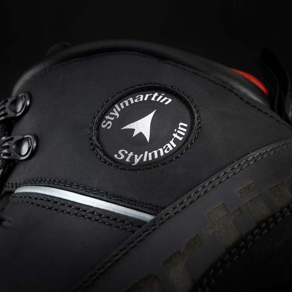 Stylmartin Vertigo scarpe da moto impermeabili, nero