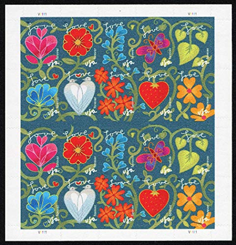 Garden of Love Sheet of 20 x Forever US...