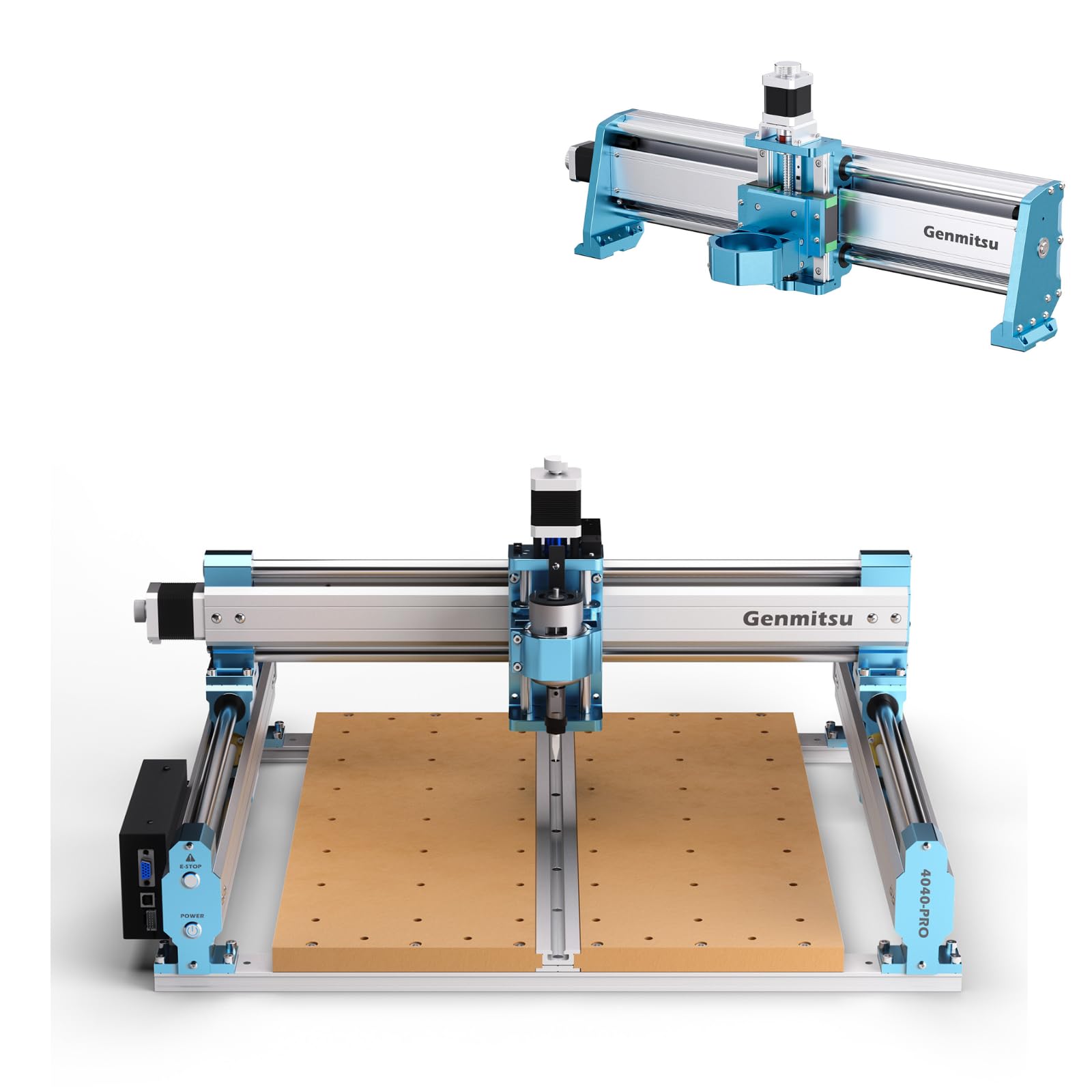 Genmitsu 4040 PRO CNC Router Machine + Upgrade XZ Axis Module Kit