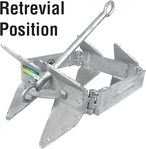 Miniatura 4 de Seachoice Anclaje plegable de acero galvanizado en caliente