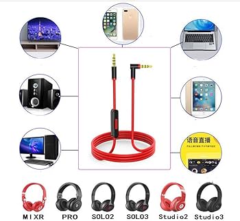 Amazon.co.jp: beats solo3.0 solo2.0イヤホン 交換用 ン ヘッドホン