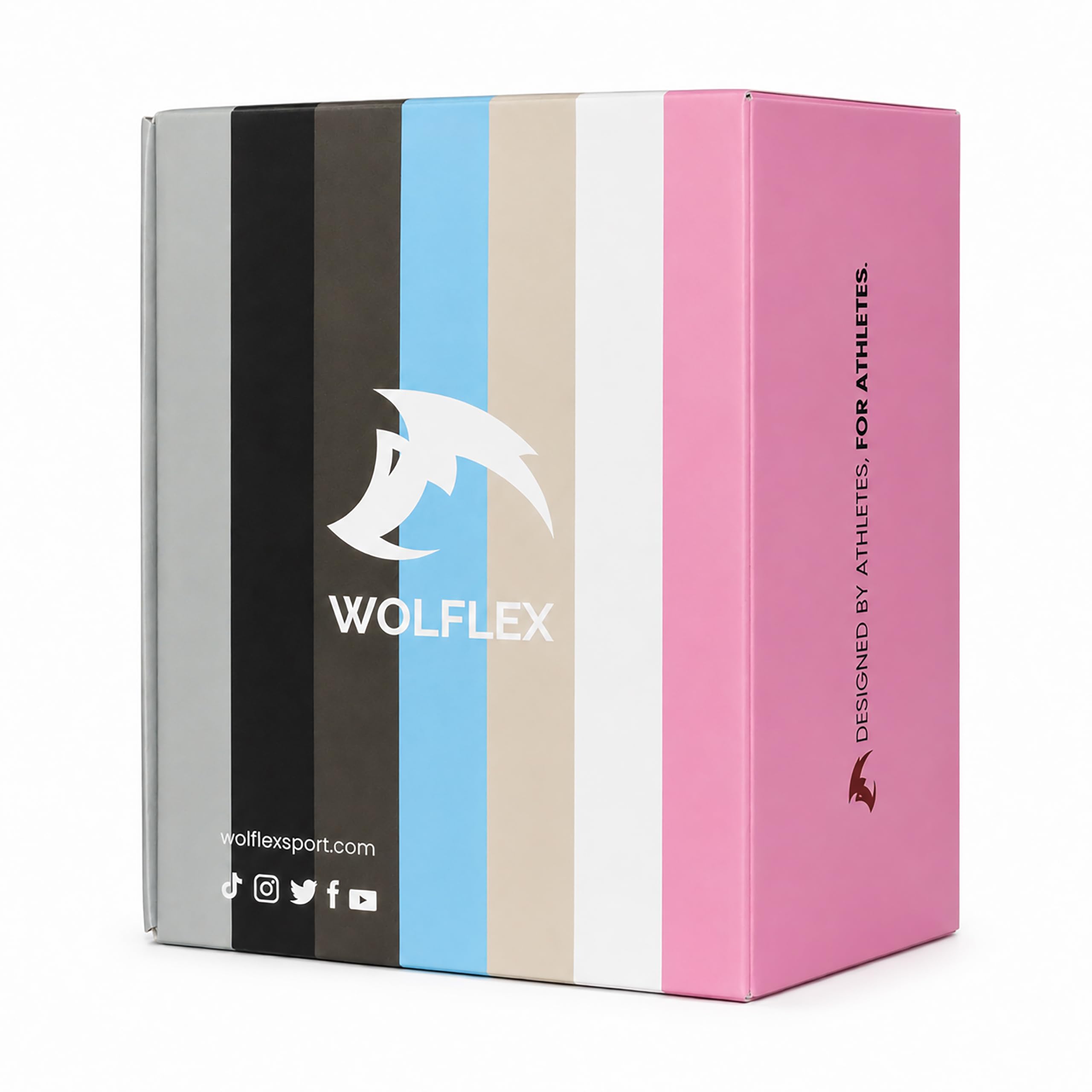 WOLFLEX - Muñequeras Crossfit Deportivas, Muñequeras Sudor Absorbentes y Transpirables, Ideales para Crosstraining, Padel, Hyrox y Tenis, Diseño Unisex.