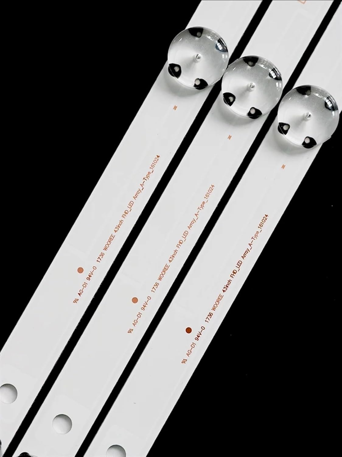 3pcs 7LEDs 830mm LED Backlight Strip for LC43490058A LG 43UK6300PLB43UJ634V 43LJ61_FHD_L LC43490059A Innotek 17Y 43inch_A