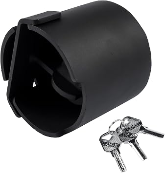 2516 Trailer Hitch Locks - Heavy-Duty 2 5/16-Inch Coupler Lock for RVs, Boats, Trucks, Trailers - Anti-Theft Security, Camper Accessories