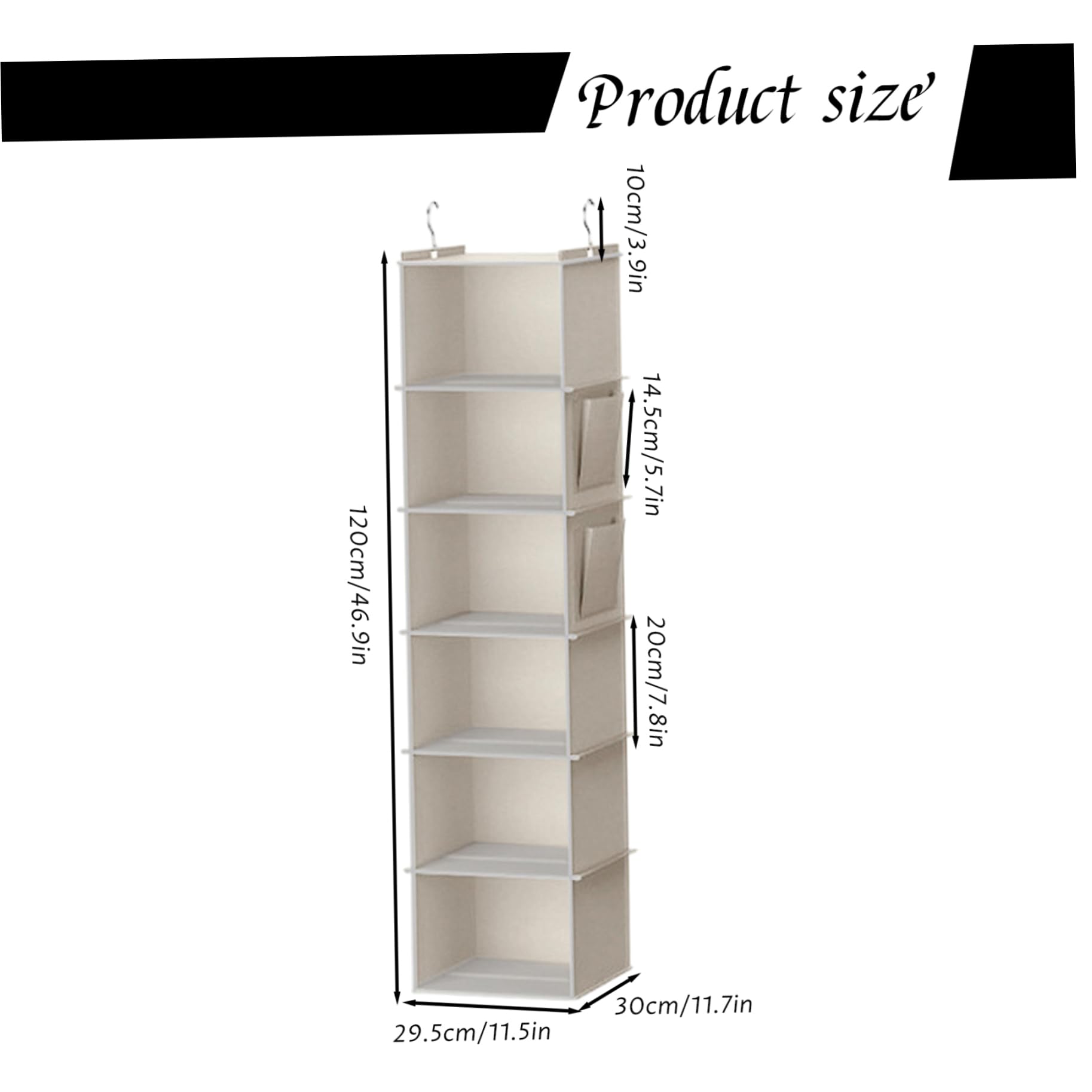 Organizer da appendere alla porta a 6 ripiani, organizer da appendere alla porta, organizer per porta dell'armadio per camera da letto | Leroy Merlin