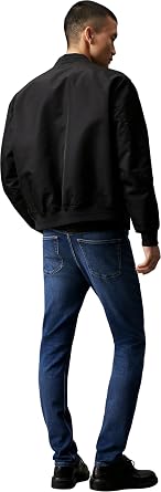 Calvin Klein Herren Jeans Hose Slim Taper Mid Waist