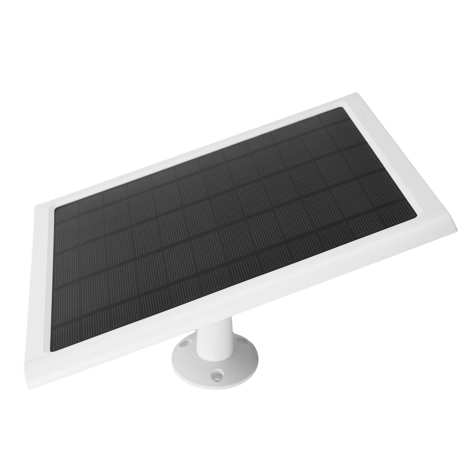 Bewinner 15-W-Solarpanel für -Solarladegerät, IP66 Wasserdicht, 360° Verstellbar, 9,8 Fuß Langes Kabel, Akkuladegerät für Überwachungskameras Im Freien – 2er-Pack (2 Stücke)