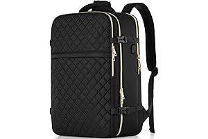 Spaciously Spirit Carry-On Suitcase Backpack, Adventure-Ready Waterproof Luggage for Women