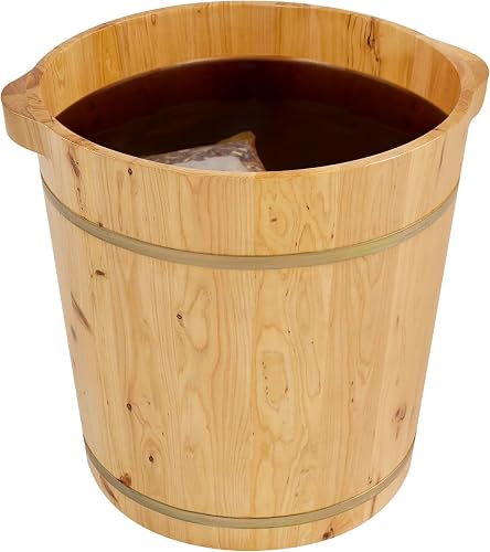 Baignoire à pieds en bois CHIMHOON
