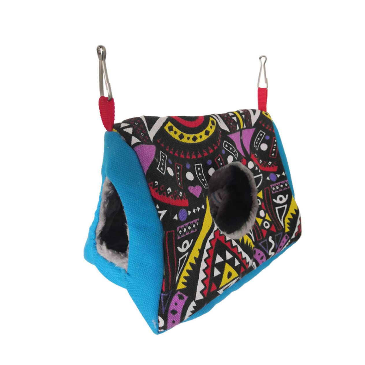 YARNOW 3 Piezas Nido de pájaros de Interior Cama de Invierno para hámster Nido de Loro de Peluche cálido hamacas Colgantes Nido de Loros Almohadilla de Dormir para Loro Mantener Caliente