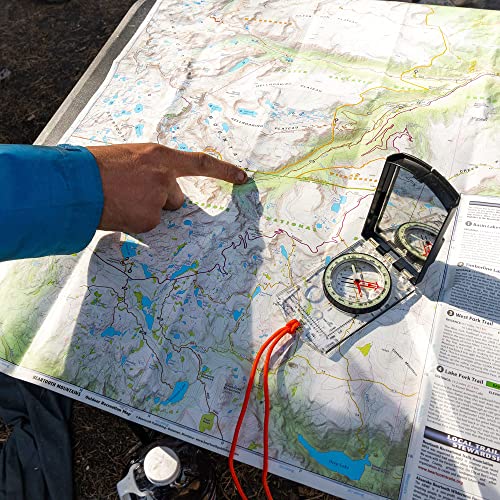 Sun Company Prosight Sighting Map Compass With Adjustable Declination - Lightweight Orienteering Baseplate Compass For Hiking, Backpacking, And Survival Navigation | Professional Grade Compass #TOP1